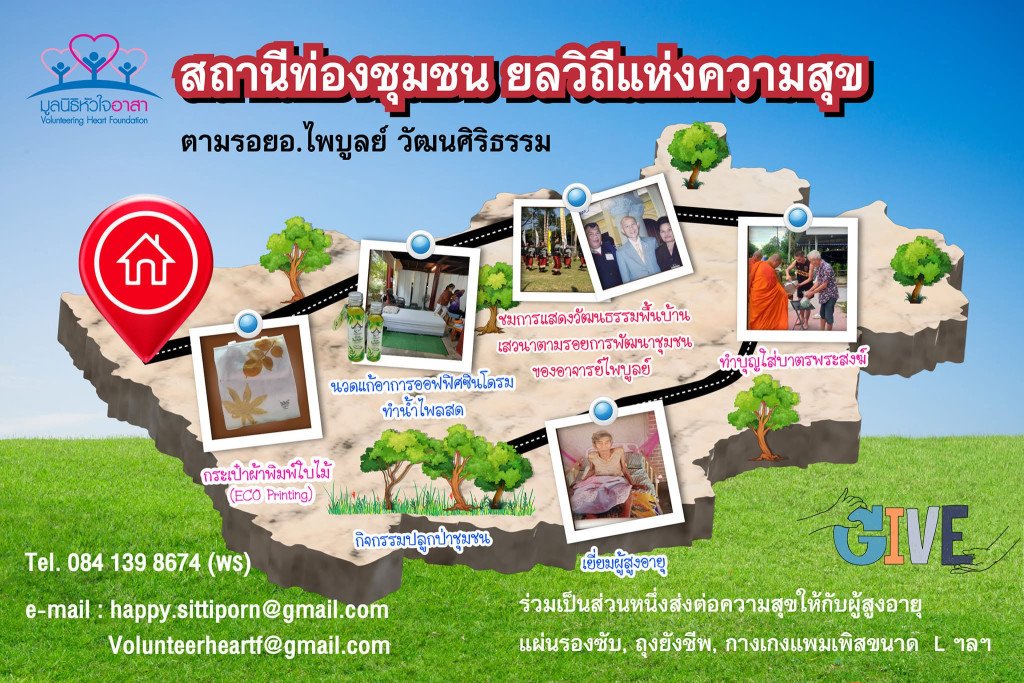 กิจกรรมท่องชุมชน ยลวิถีแห่งความสุข ตามรอยการพัฒนาของอาจารย์ไพบูลย์ ครั้งที่ 1